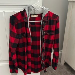 Checkered Hollister jacket
